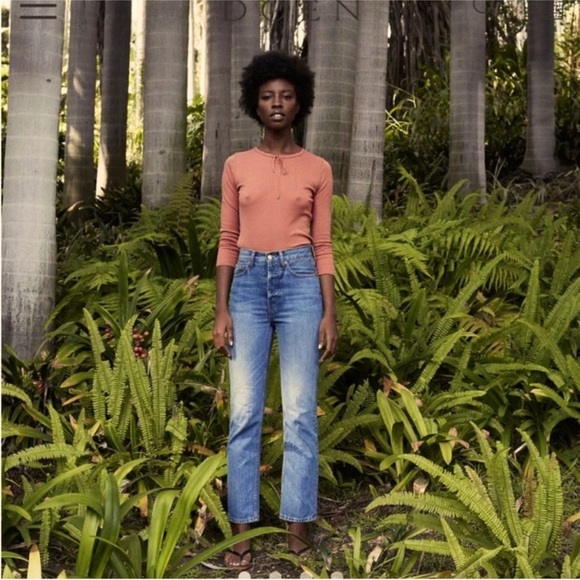 Doen 100% cotton Annie Tee in Bruschetta - Picture 2 of 9